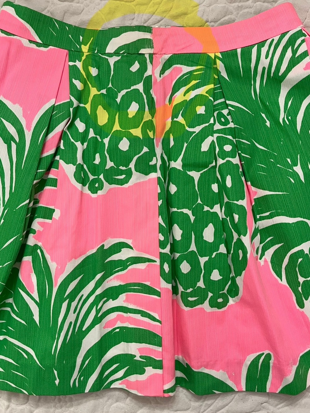 RARE! Lilly Pulitzer Parfait 2 piece Set Pink Flamenco Pineapple (Flawed) - Picture 14 of 16